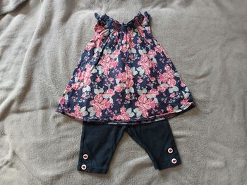 Ensemble été tunique/legging 12 mois