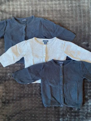 Lot de 3 gilets