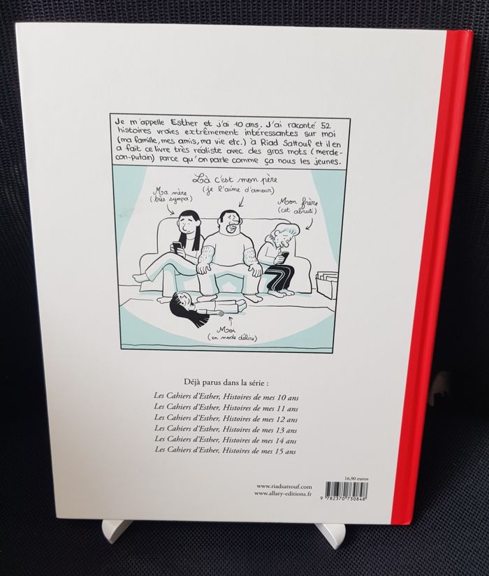 BD Cahiers d'Esther (Les) Tome 1 Histoires de mes 10 ans - Riad Sattouf - Allary Editions - photo numéro 2