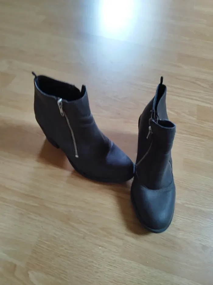 Chaussure talon botte 40 h&M - photo numéro 2