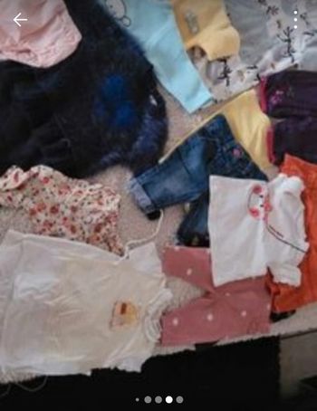 Lot 110 pièces bebe 3 mois fille