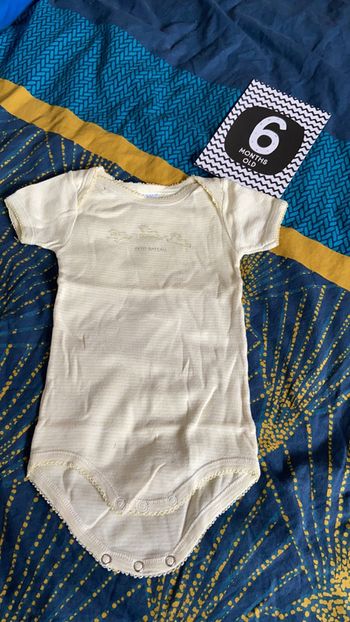 Body manche courte 6 mois