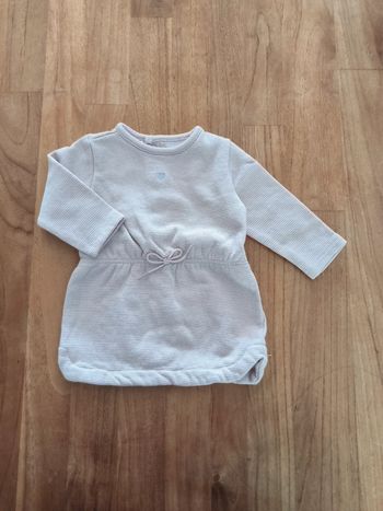 Robe rose et argenté Kiabi  6mois