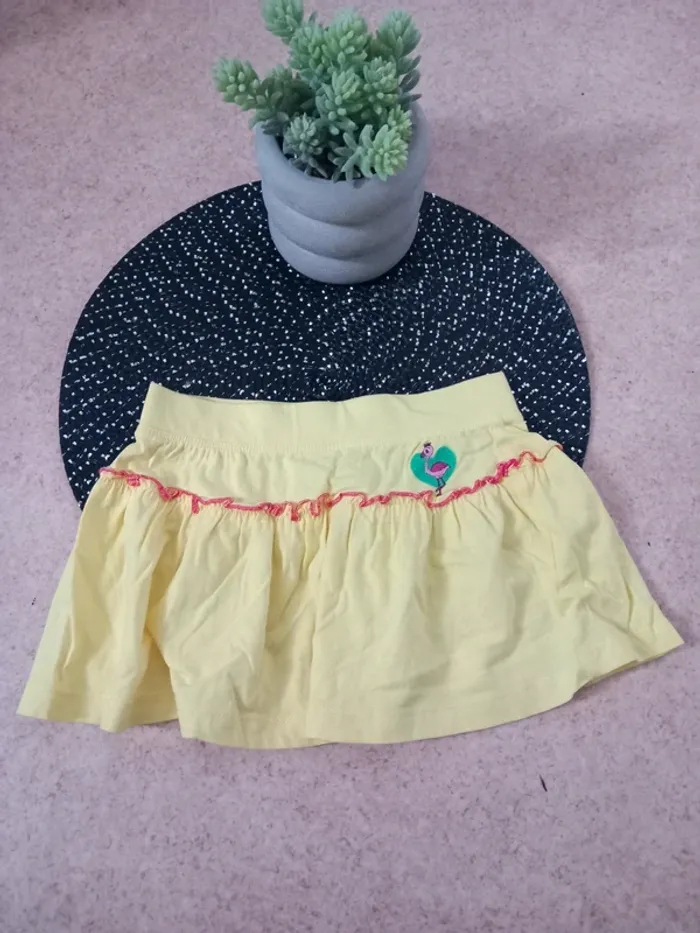 Jupe jaune Kiki & Koko – Taille 92 cm (2 ans)