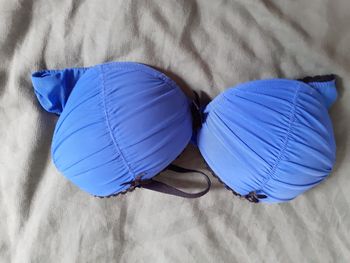 Soutien gorge bleu
