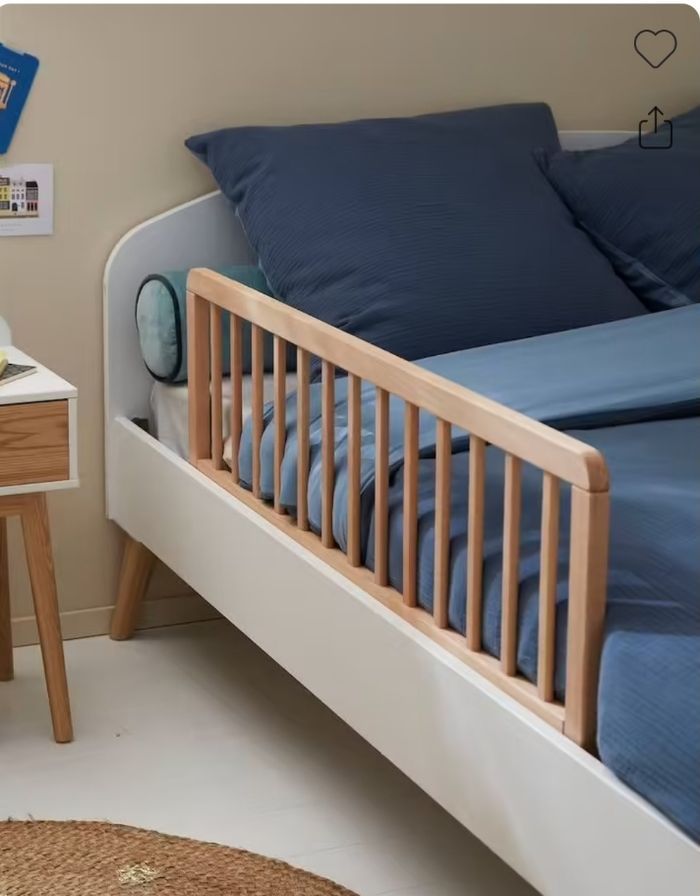 Barrière de sécurité Lit en bois - photo numéro 3