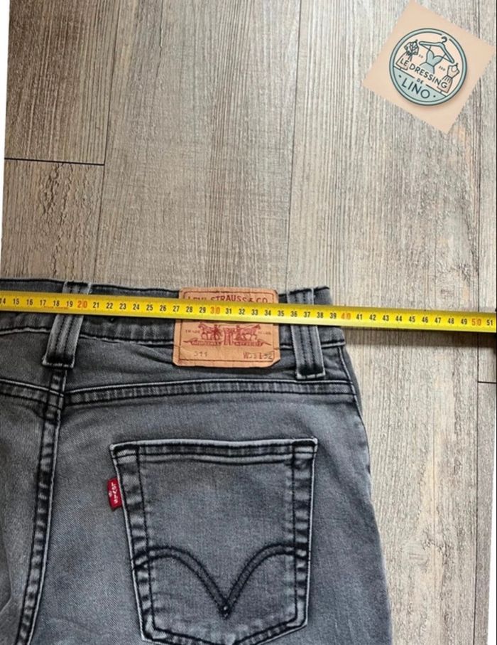 Levi’s 511 Slim Gris Délavé W33 L32 - État nickel ! - photo numéro 9