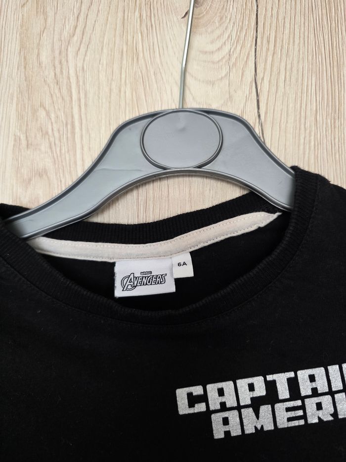 TEE-SHIRT GARÇON MANCHE LONGUE AVENGERS MARVEL 6ANS - photo numéro 3