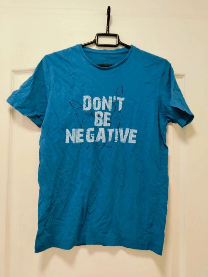 T-shirt bleu Tex S - photo numéro 2