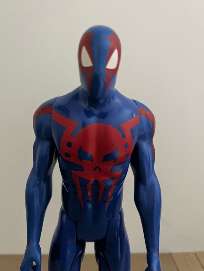 Figurine  Spiderman bleu - photo numéro 4