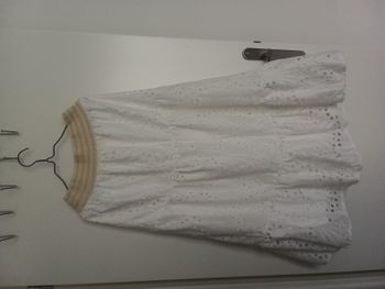 Jupe longue  bohème avec broderie anglaise