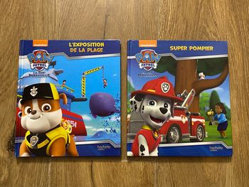 2 livres paw patrol