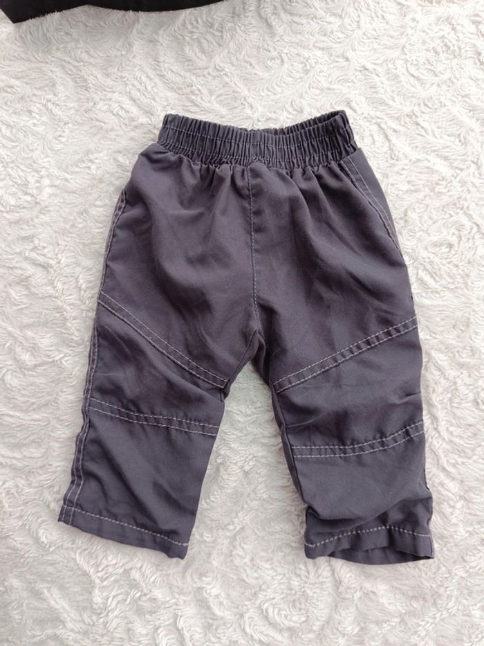 Ensemble (tee shirt manches longues+pantalon confortable) Garçon 6 mois Little king Chien - photo numéro 9