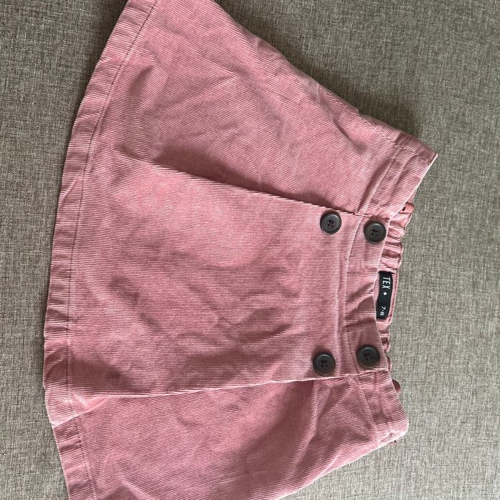 Jupe en velours 7-8ans