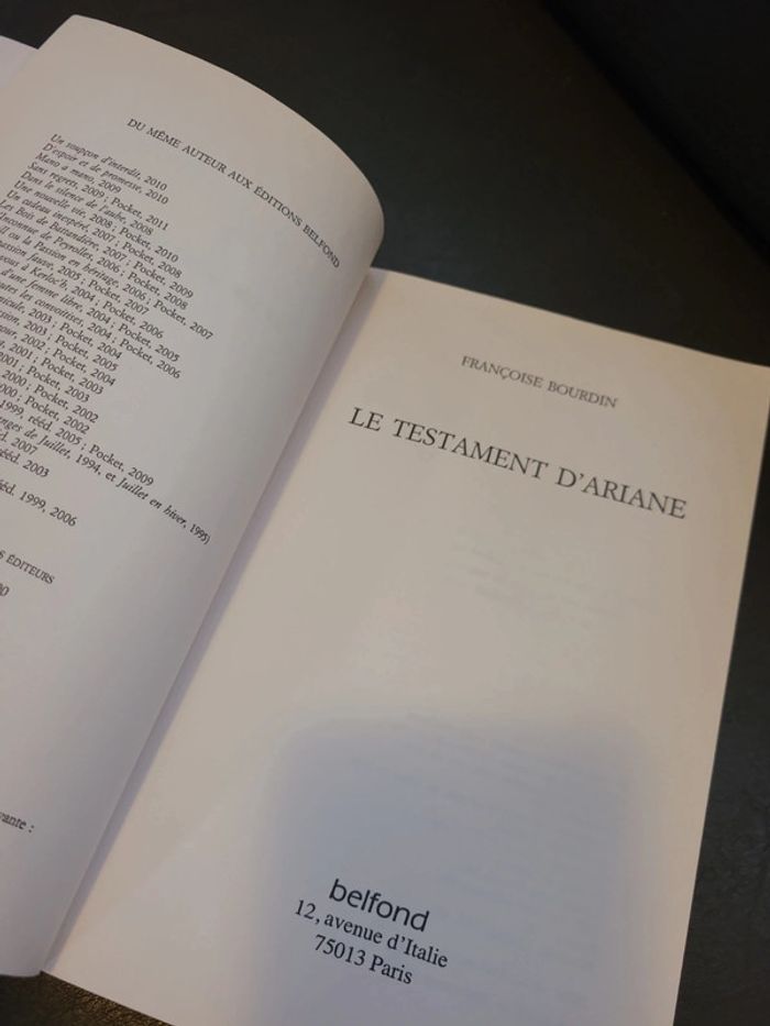 Le testament d'ariane - photo numéro 6