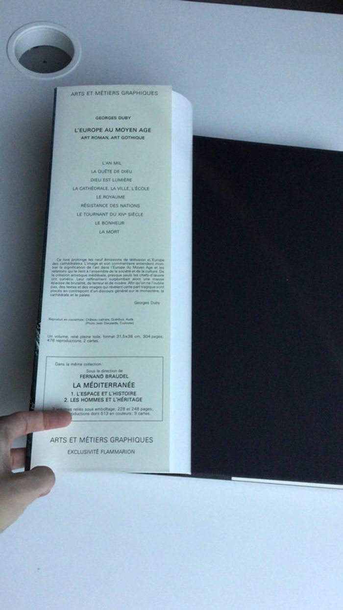 Livre l’Europe au moyen âge art roman art gothique exclusivité vintage qualité - photo numéro 3