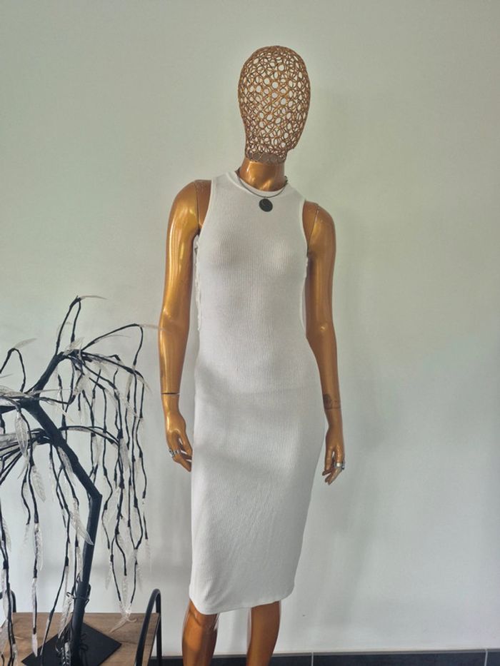 Robe Longue Blanche Femme Taille M/38
