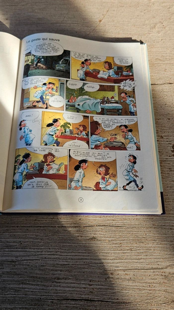 BD Dupuis Les Femmes en Blanc, n°5 J étais infirme hier, bon état - photo numéro 2