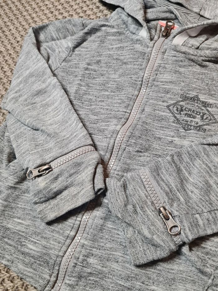 Lot de 3 gilets à capuches garçon - 3 ans - photo numéro 10