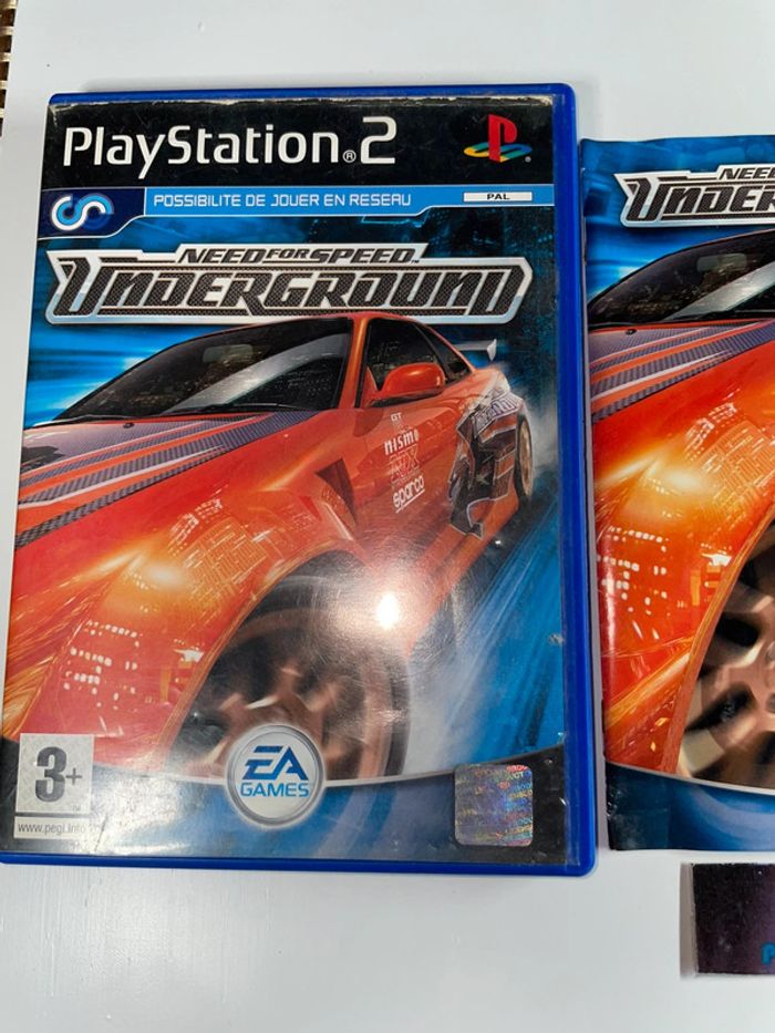 Need For Speed Underground - Jeu PS2 Complet Version Française Sony PAL - photo numéro 2