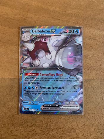 Carte Pokemon Balbaleze EX 065/182