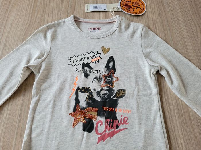 Maillot longues manches Chipie 6 ans - photo numéro 2