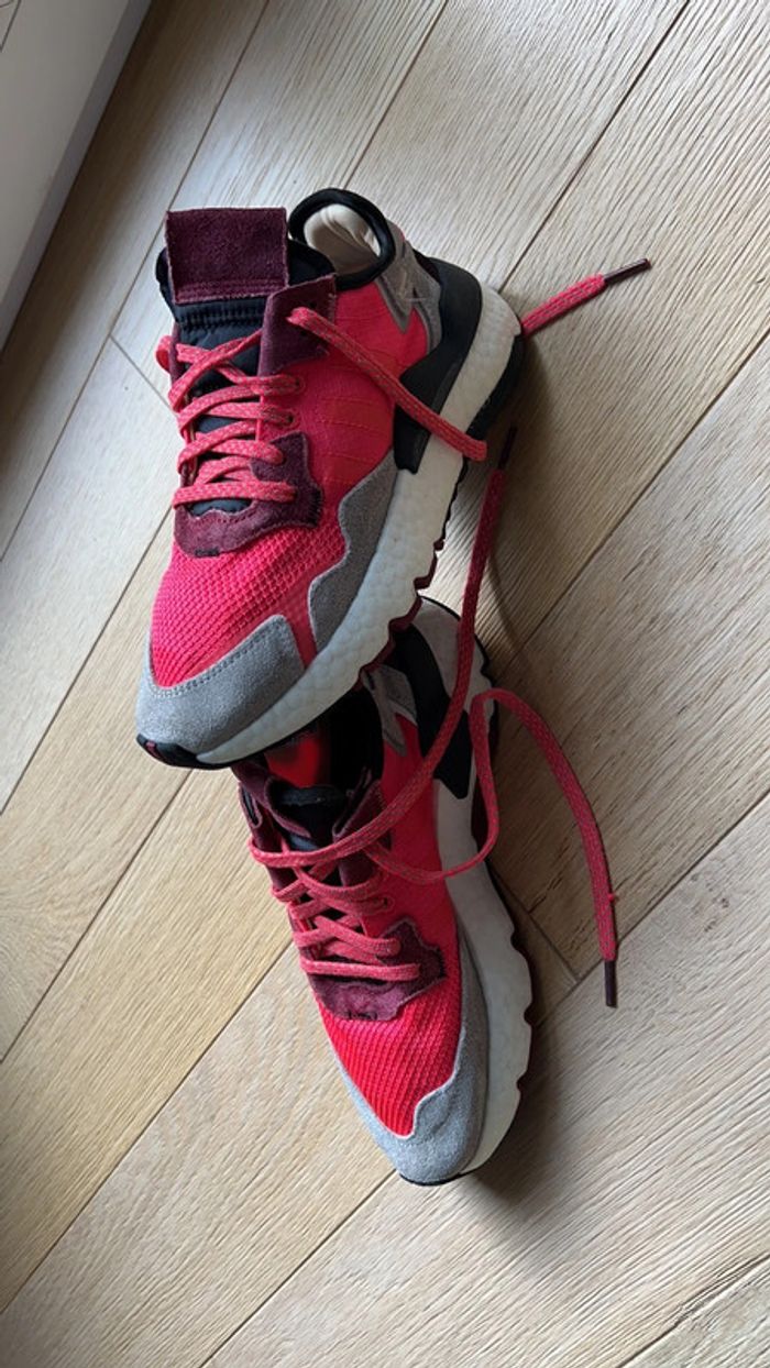 Vends adidas très bon état quasi neuve 37 1/3 rose - photo numéro 2
