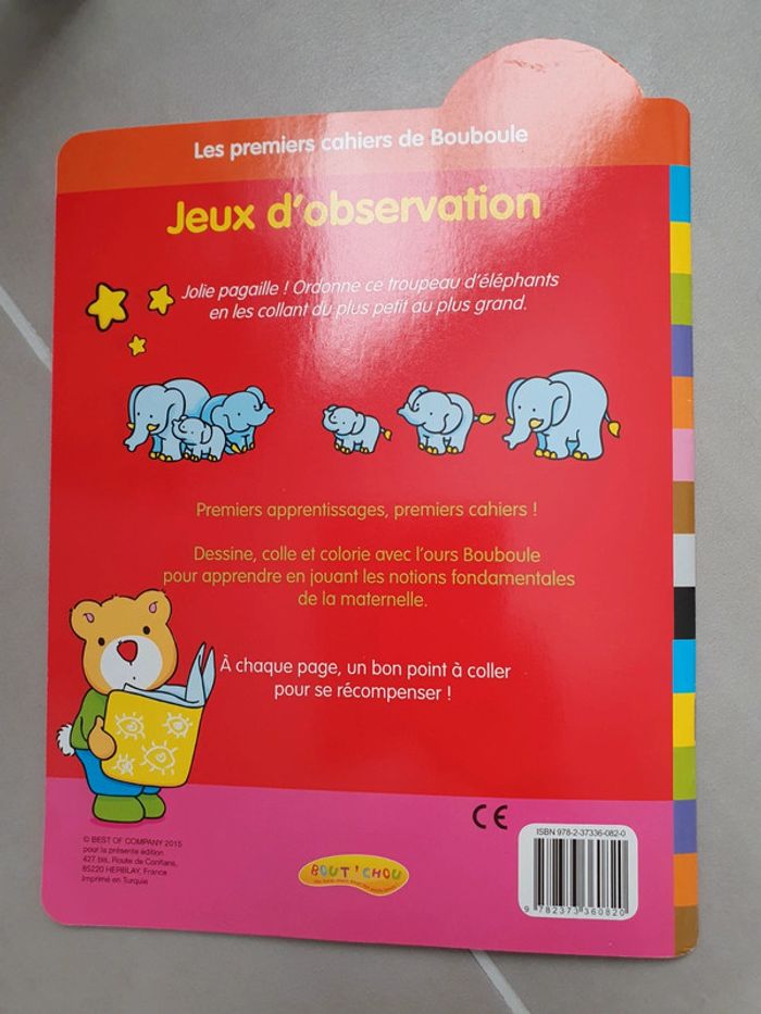 Les premiers cahiers de Bouboule Jeux d'observation - photo numéro 13