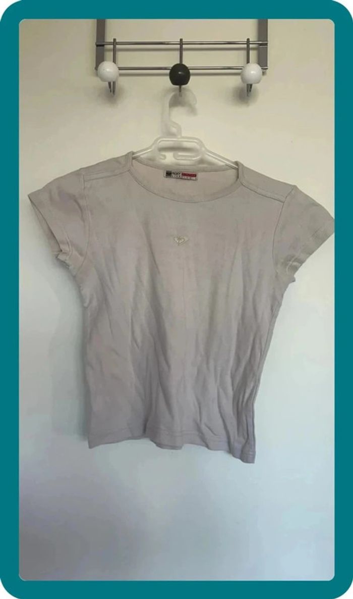 T-shirt blanc cassé
