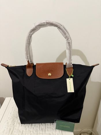 Sac Longchamp Noir Taille L