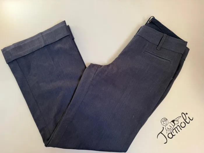 Pantalon jambes larges sandwich