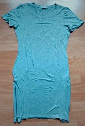 Robe grise longueur genoux