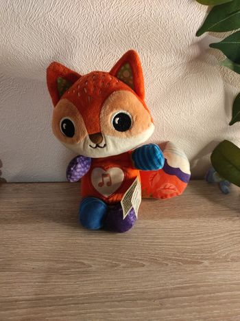 Peluche musicale renard – VTech Baby – Éveil sensoriel et sonore
