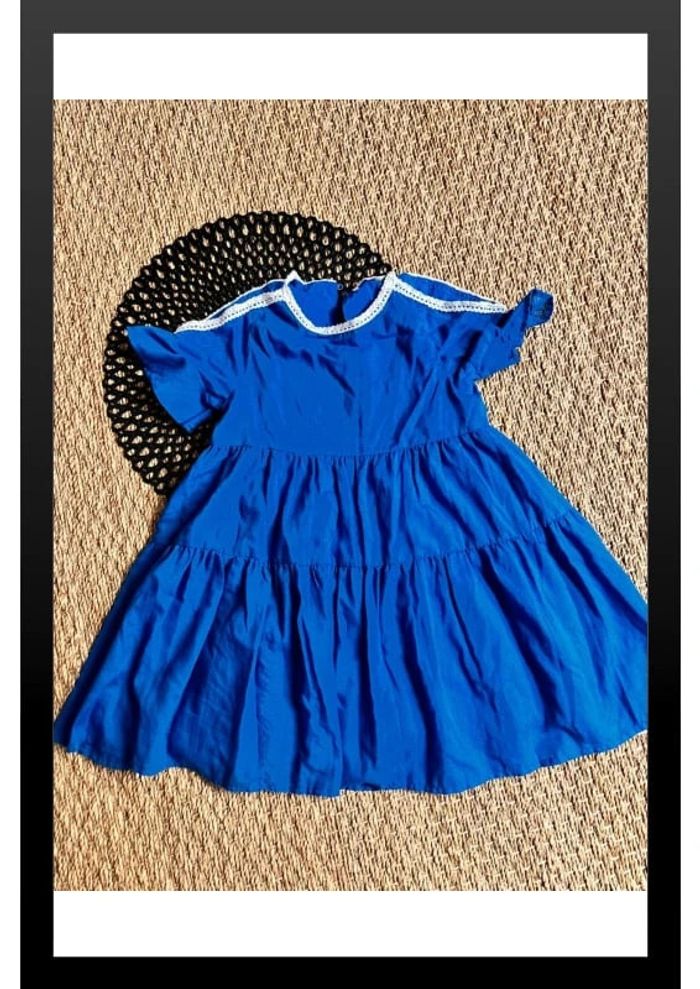 Robe bleu électrique catimini