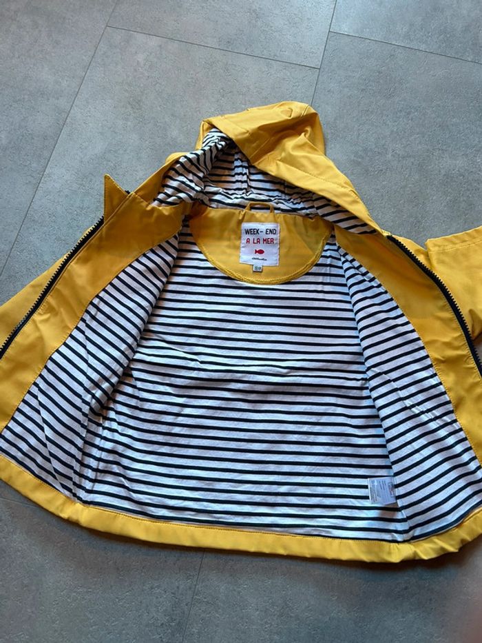 Ciré jaune moutarde, Week-end à la mer. 18 mois - photo numéro 2