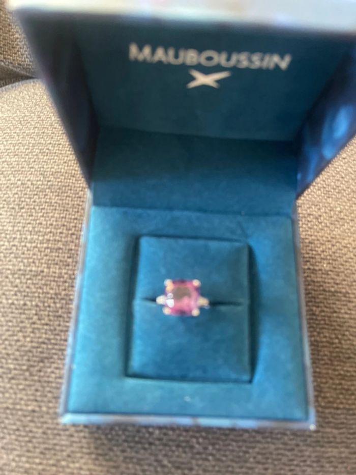 Bague mauboussin geule d’amour pierre violette - photo numéro 6