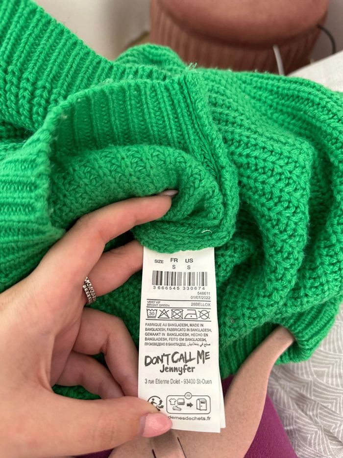 Pull neuf vert - Jennyfer - photo numéro 5