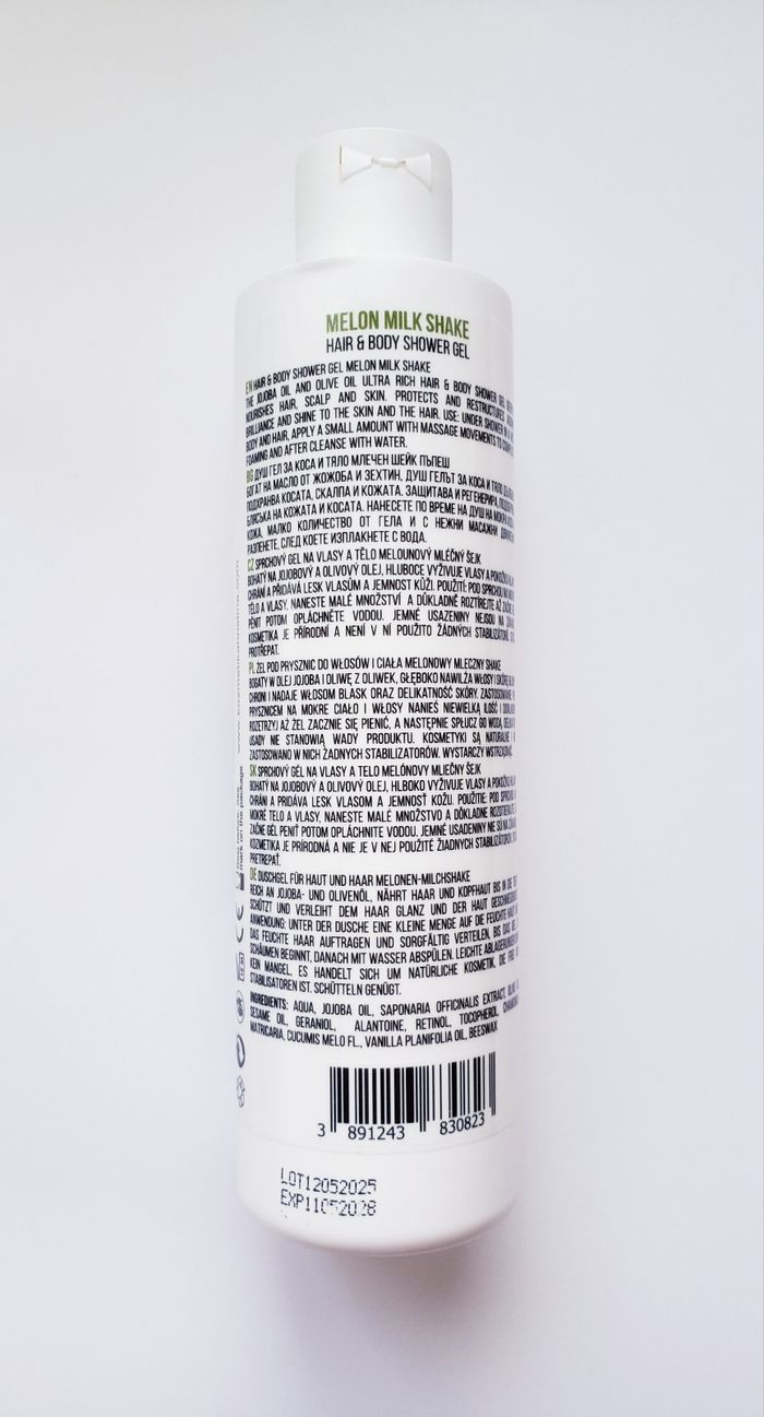 Gel douche corps et cheveux 100 % naturel au melon - Stani Shef's - 250 ml - photo numéro 2