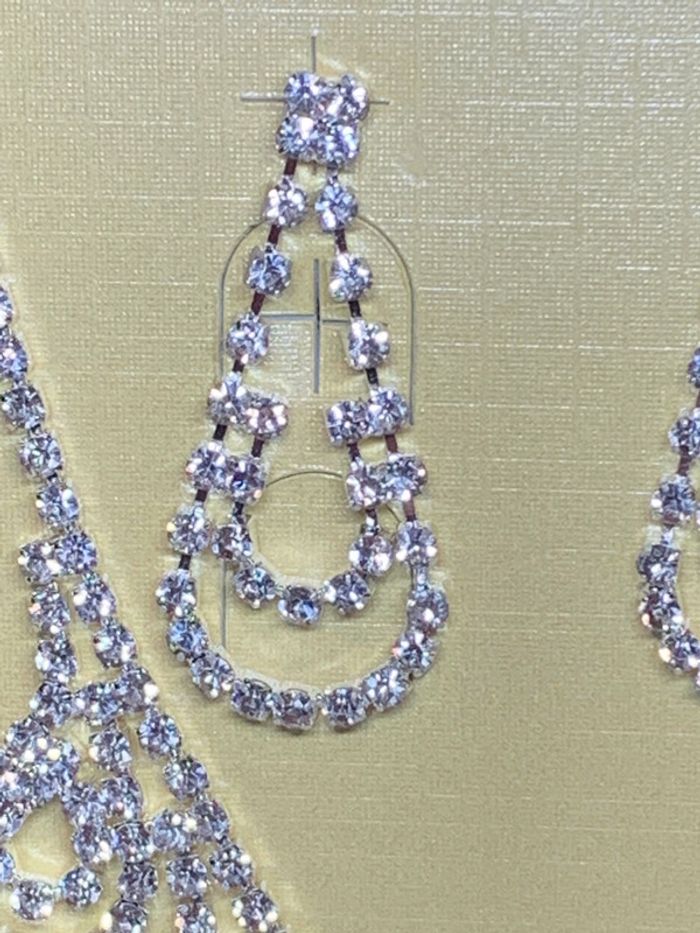 Parure collier + boucles d'oreilles - photo numéro 3