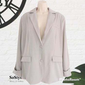 Blazer oversize lilas/gris 4th & Reckless Taille 40