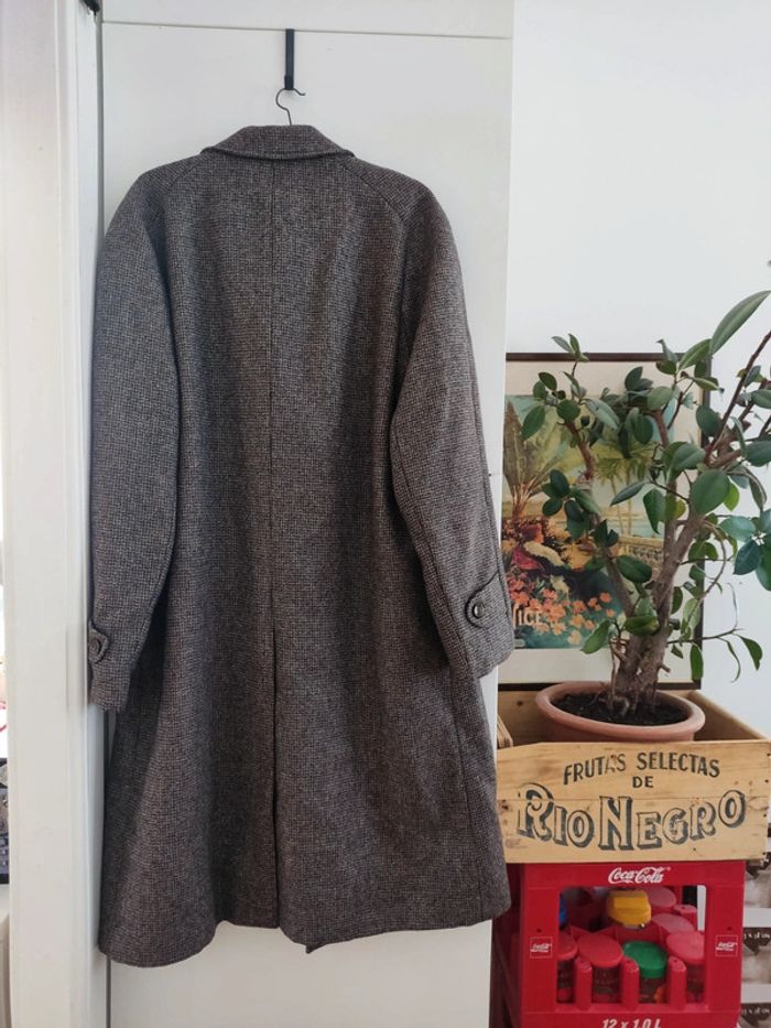 Manteau pardessus homme en laine taille L, mesures à vérifier - photo numéro 2