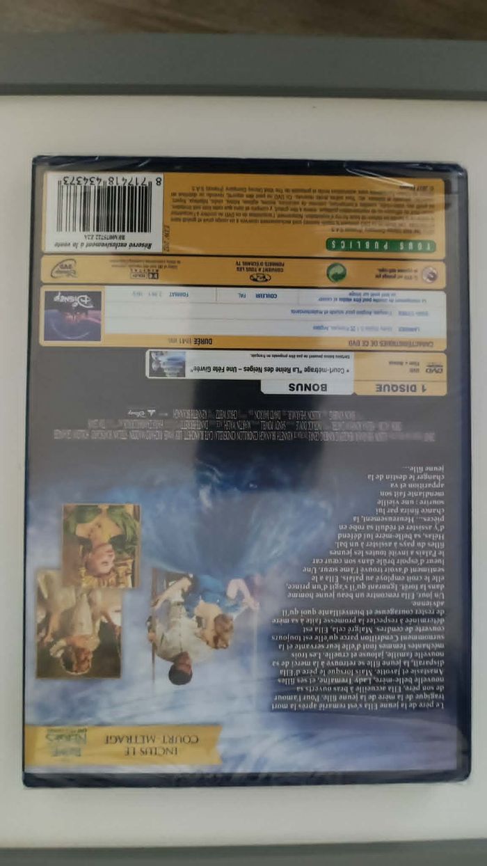 Cendrillon DVD Neuf sous blister - photo numéro 2
