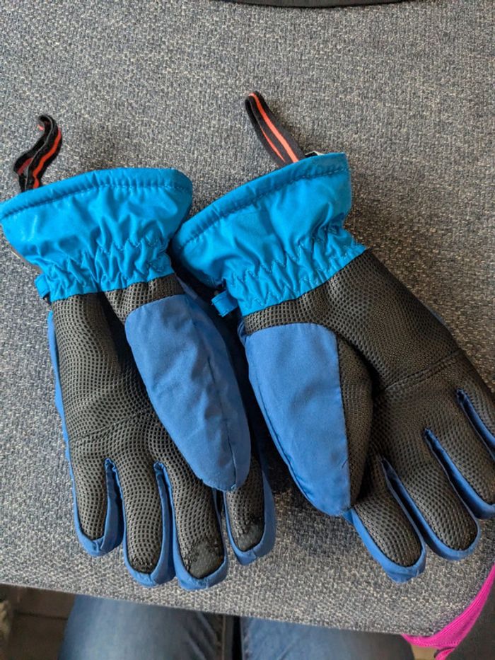 Gants de ski 6 ans bleu Wedze - photo numéro 2