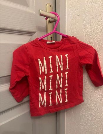T-shirt manches longues kiabi 6 mois 