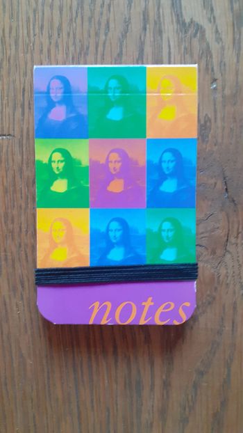 Neuf 1 carnet de poche Joconde Louvre
