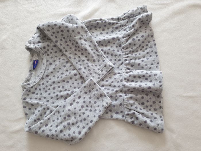 Pyjama 2p. gris et mauve - T86/92 - Lupilu - photo numéro 5