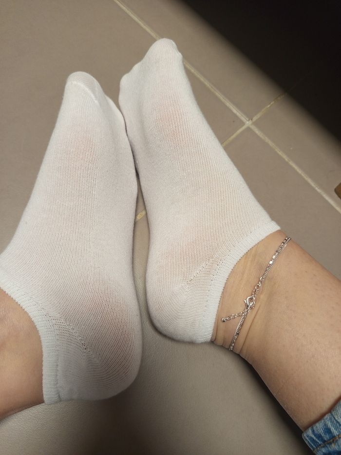 Chaussettes femmes blanches - photo numéro 2