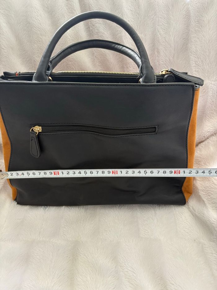 Sac à main ocre façon serpent - photo numéro 7