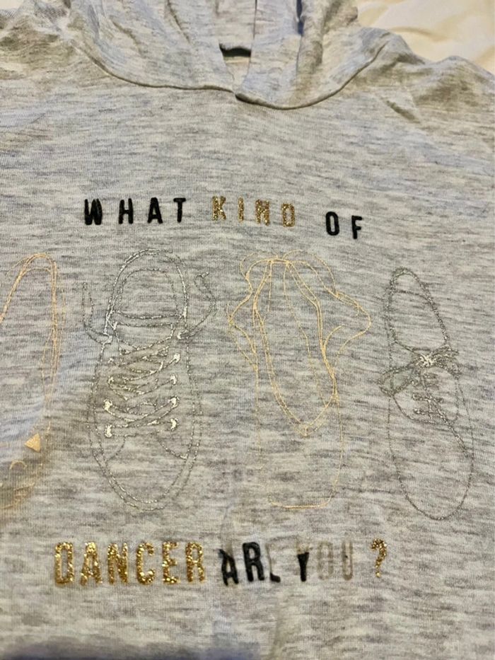 T-Shirt Manche Longue à Capuche Gris Kiabi - photo numéro 3