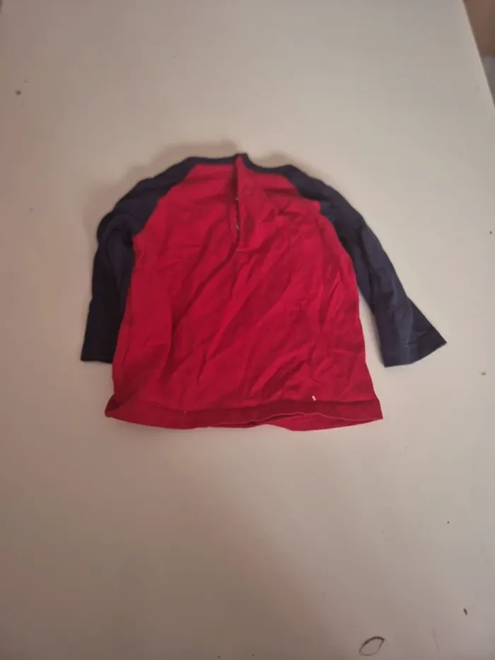 T-shirt à manches longues mickey 3 mois - photo numéro 3